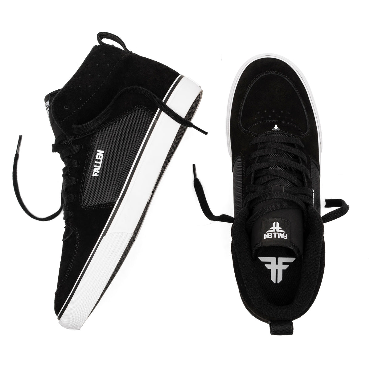 TREMONT HIGH - BLACK/WHITE – Fallen Footwear Japan